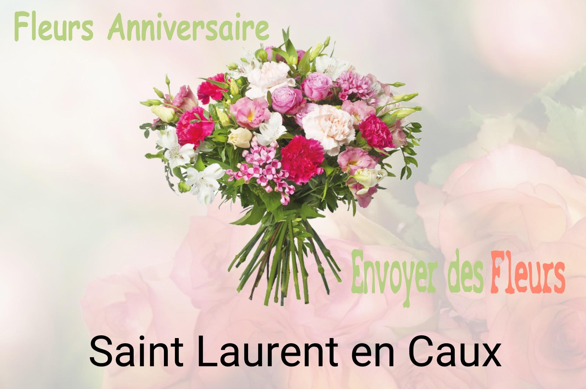 Bouquet de fleurs d’anniversaire livré à Saint-Laurent-en-Caux