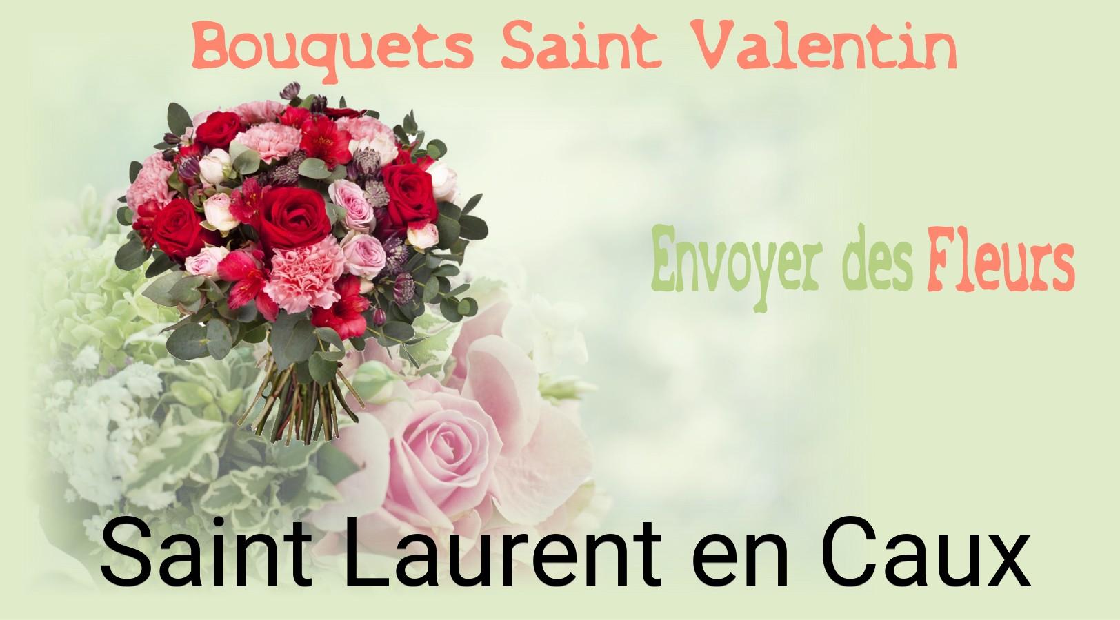 Roses de Saint-Valentin livrées à Saint-Laurent-en-Caux